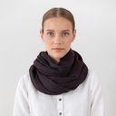 Fabiene wool scarf - Brown