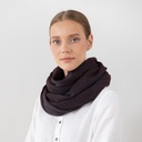 Fabiene wool scarf - Brown