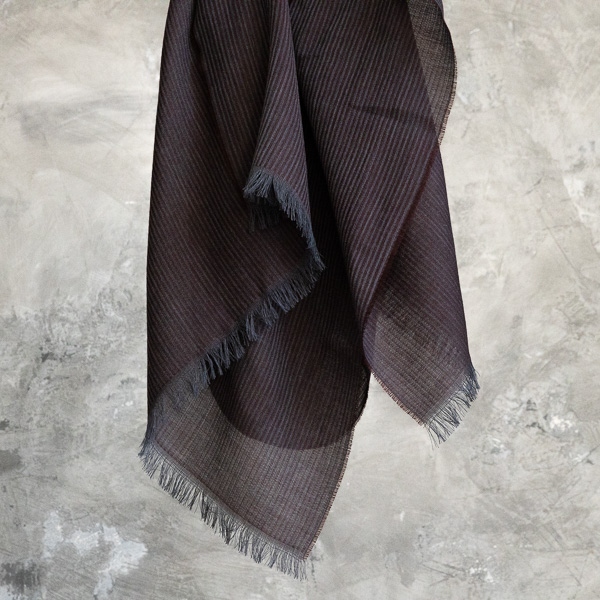 Fabiene wool scarf - Brown