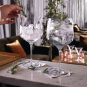 Bartender gin cocktail glass