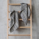 Multistripe face towel