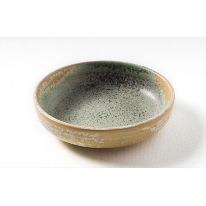 Stoneware flat bowl