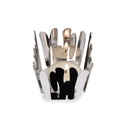 Barkandle tealight holder