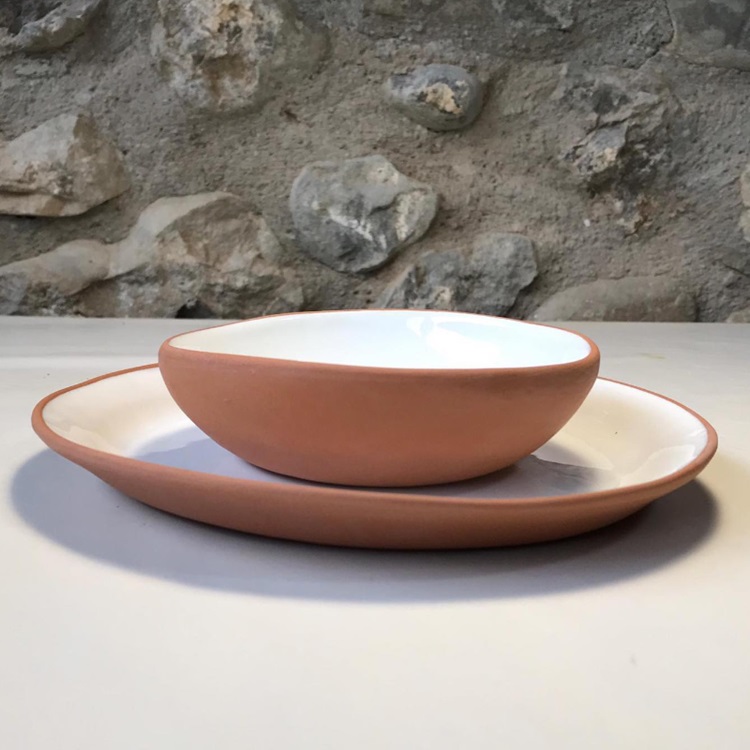 Set of bowls Terracota