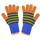 [211115512-3-S] Stripe kids' gloves