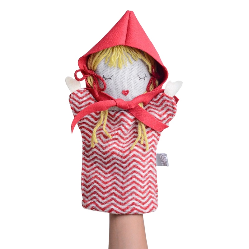 [326205408-*-*] Hand puppet — Little red ridding hood