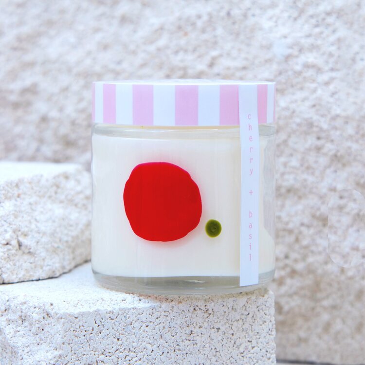 [314013603-5-4] Cherry+Basil candle 