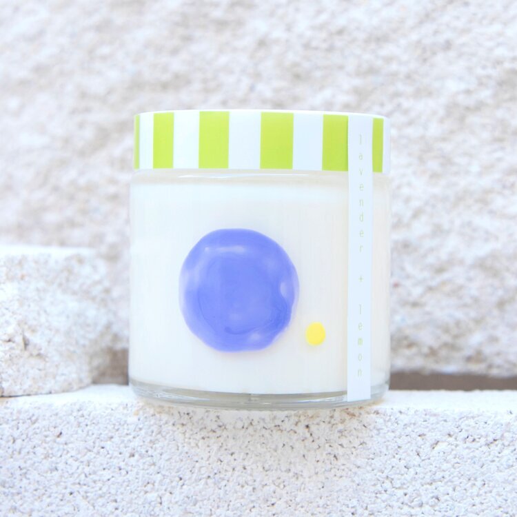 [314013605-7-6] Lavender+Lemon candle 